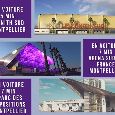 T2 Prestance Proche Parking Montpellier